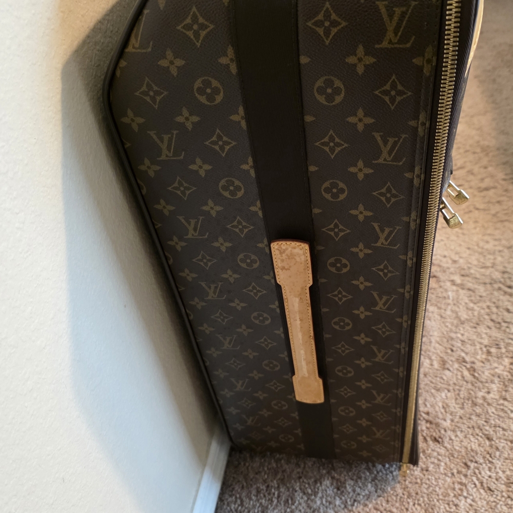 Louis Vuitton Dark Brown Monogram Travel Bag